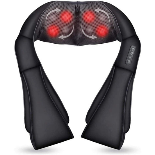 Heated Neck & Shoulder Massager | Deep-Kneading + Soothing Heat