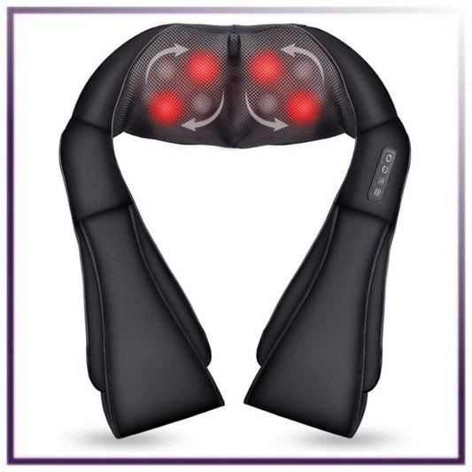 Heated Neck & Shoulder Massager | Deep-Kneading + Soothing Heat